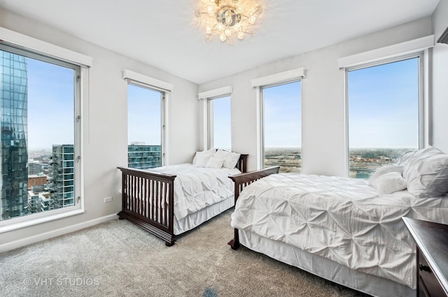 1250 S Michigan Ave Unit 2900, Chicago, IL 60605 - carpeted bedroom with baseboards