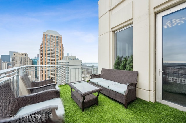 1250 S Michigan Ave Unit 2900, Chicago, IL 60605 - balcony with a city view