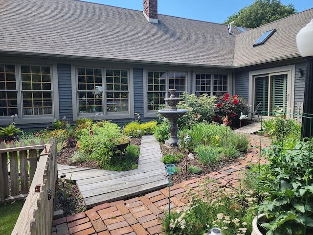 view of rear view of house