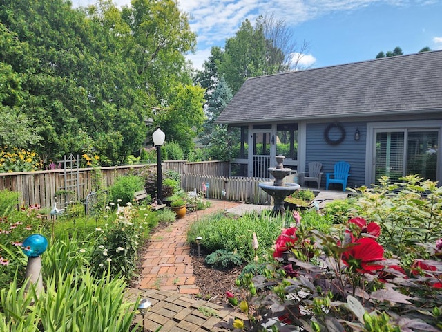 1726 Georgetown Dr, Champaign, IL 61821 - view of fenced yard