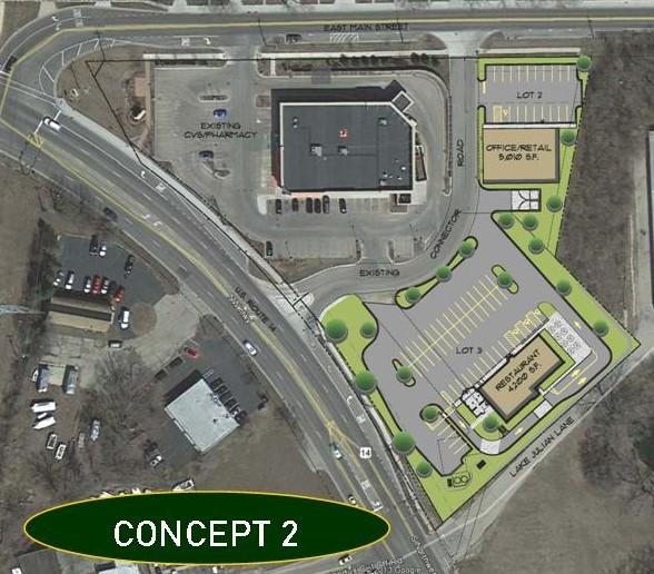 LOTS2, 3, 4 NW Hwy, Cary, IL 60013
