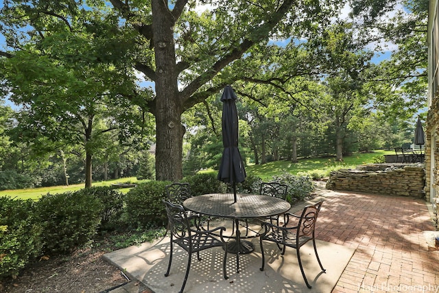 view of patio / terrace