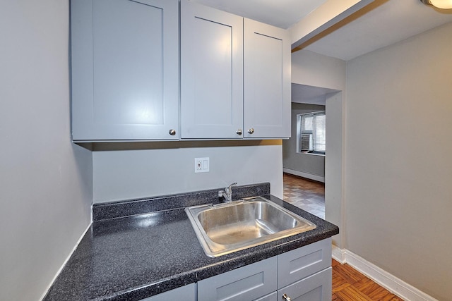 kitchen featuring sink