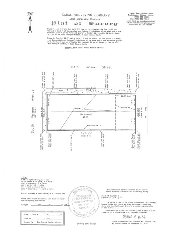 6401 S Vernon Ave, Chicago IL, 60637 land for sale