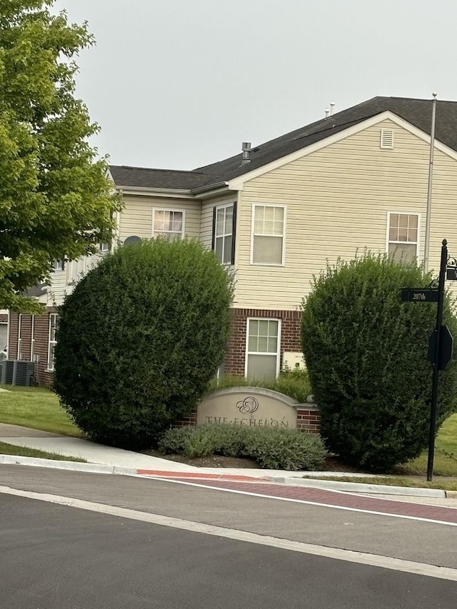 view of side of property