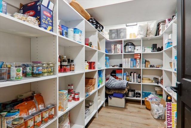 view of pantry