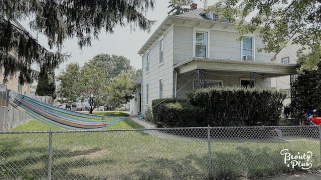 view of home's exterior