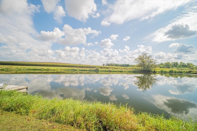 property view of water