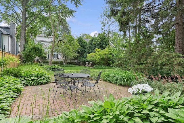 view of patio