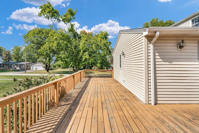 view of deck