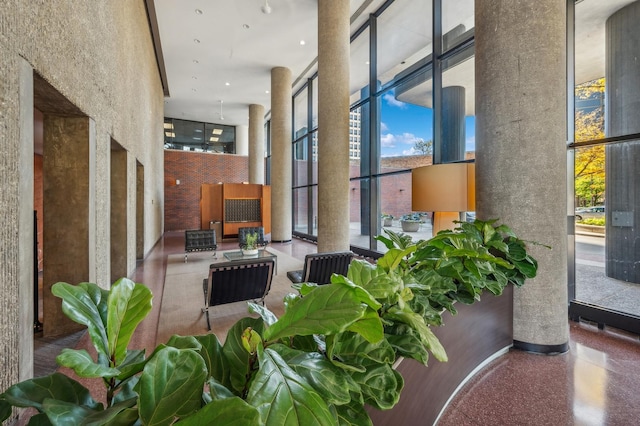 view of building lobby