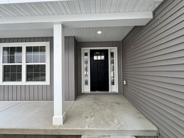 view of entrance to property