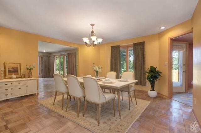 unfurnished room featuring french doors and light parquet floors