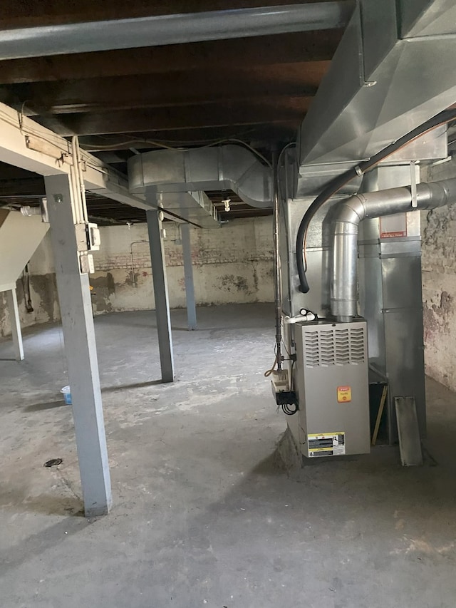 8315 S Dante Ave, Chicago, IL 60619 - view of unfinished below grade area