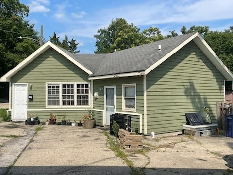 view of rear view of property