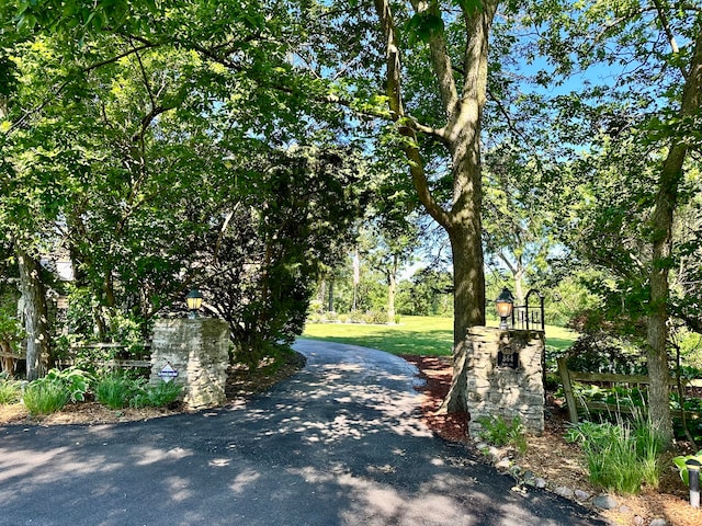 view of road