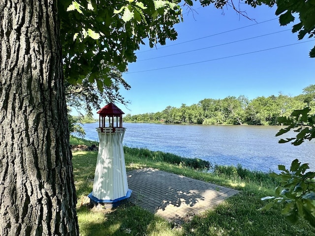 property view of water