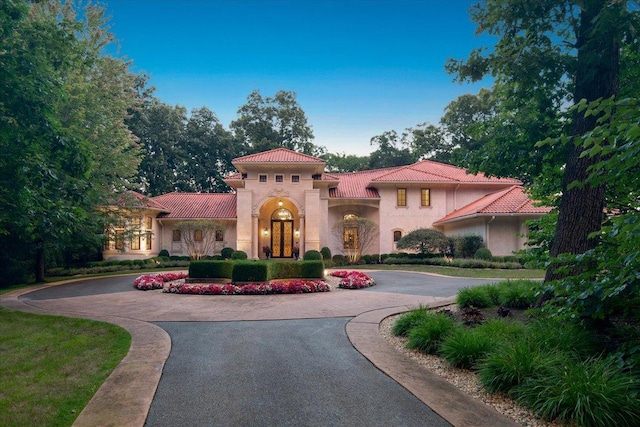 view of mediterranean / spanish-style home