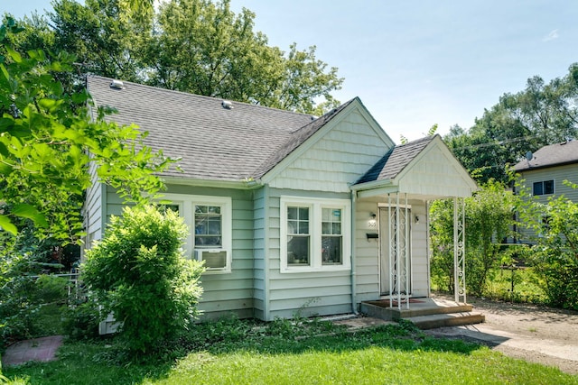 view of bungalow-style home