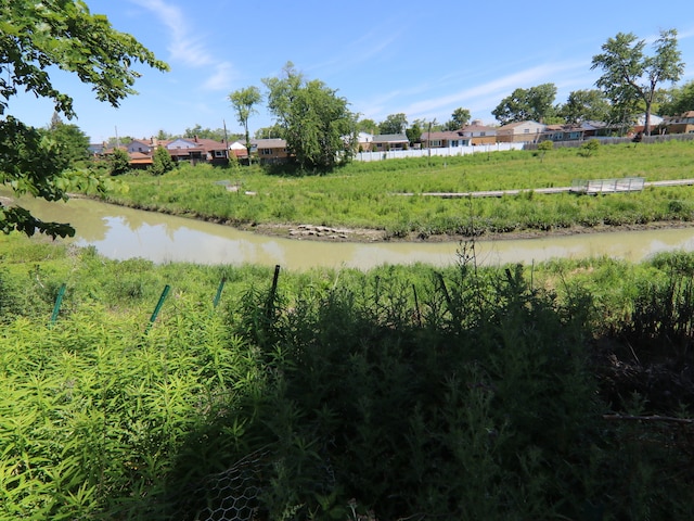 view of water feature