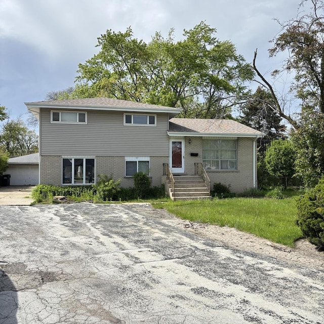 137 Julie Dr, Glenview, IL 60025 - tri-level home featuring brick siding