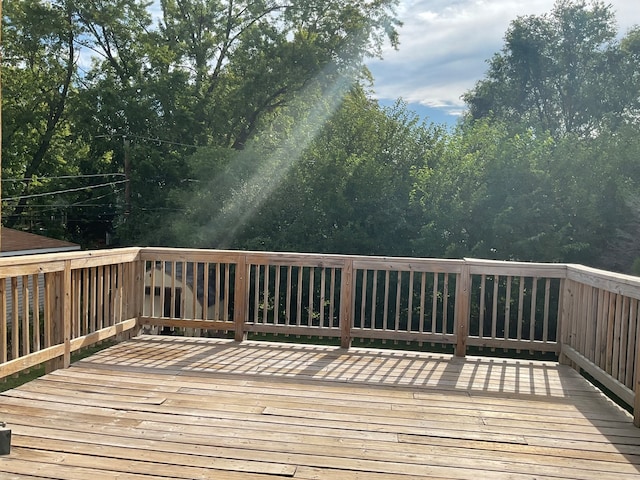 view of deck