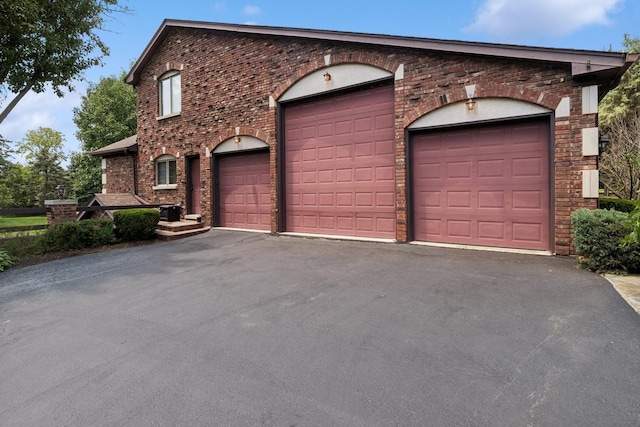 exterior space featuring driveway