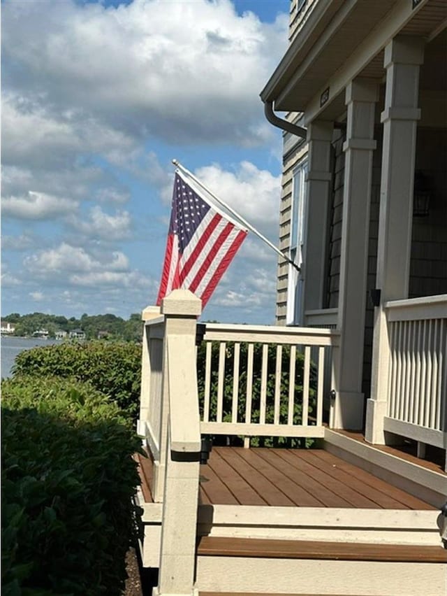 view of deck