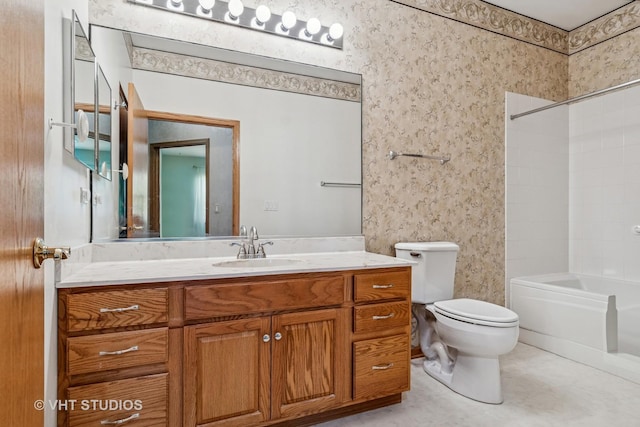 21144 W Buckeye Ct, Plainfield, IL 60544 - bathroom with vanity and  shower combination
