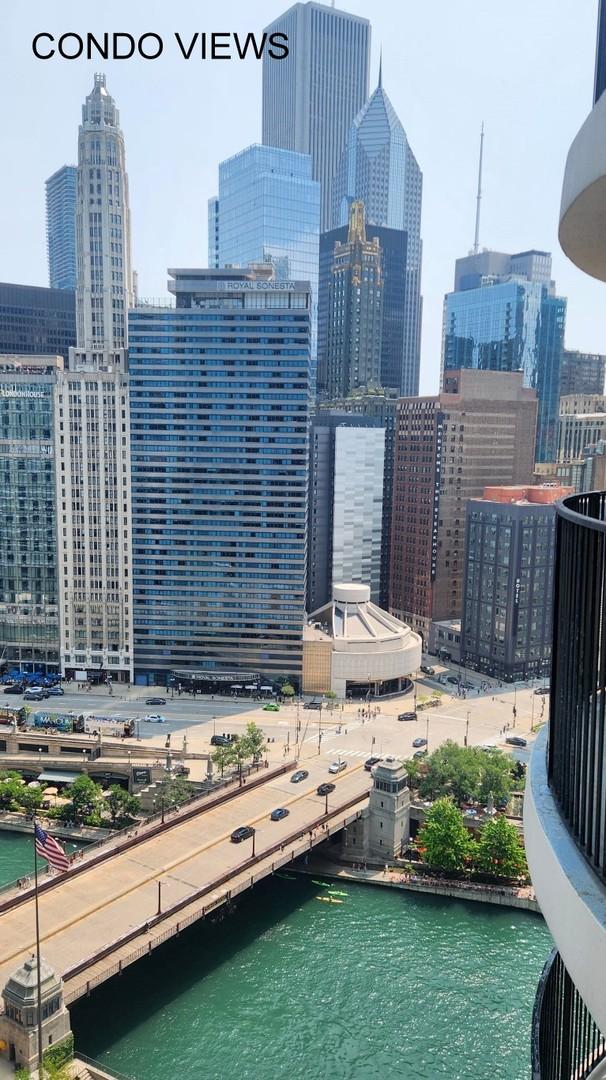 view of city with a water view