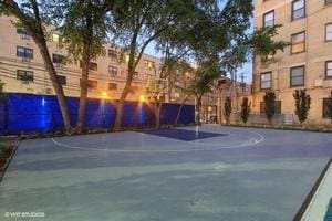 view of basketball court