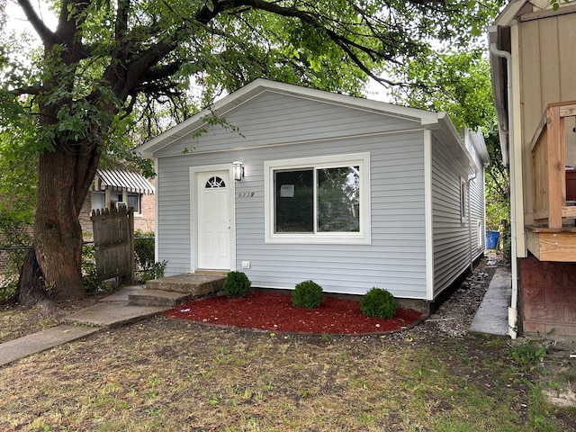 view of front of house