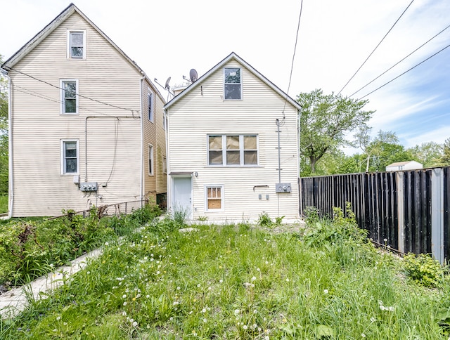 view of back of house