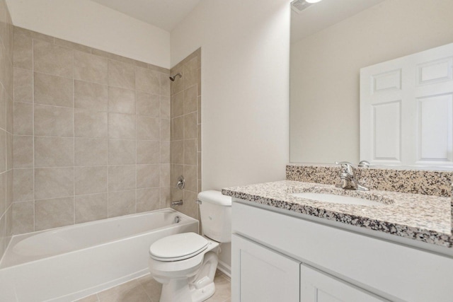 601 Virginia St, Elburn, IL 60119 - bathroom with vanity, toilet, and wood finished floors