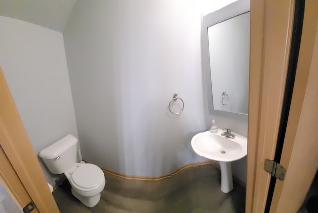 bathroom with toilet