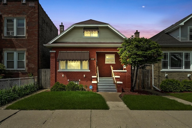 bungalow with a yard