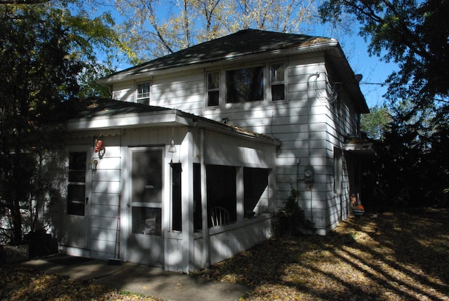 view of side of home