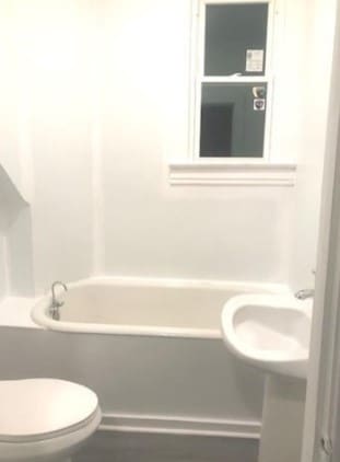 bathroom with toilet