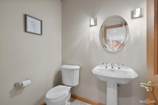 bathroom with toilet