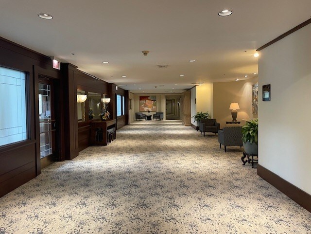 view of community lobby