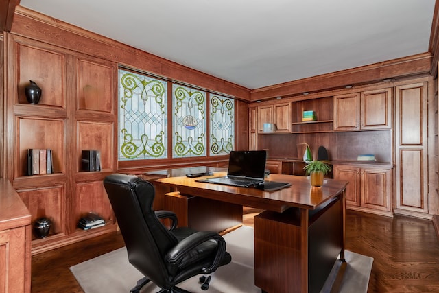 1440 N Lake Shore Dr Unit 22Abcd, Chicago, IL 60610 - office with wood walls