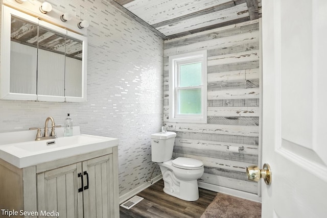 28629 W Ravine Dr, Barrington, IL 60010 - half bath with vanity and wood finished floors