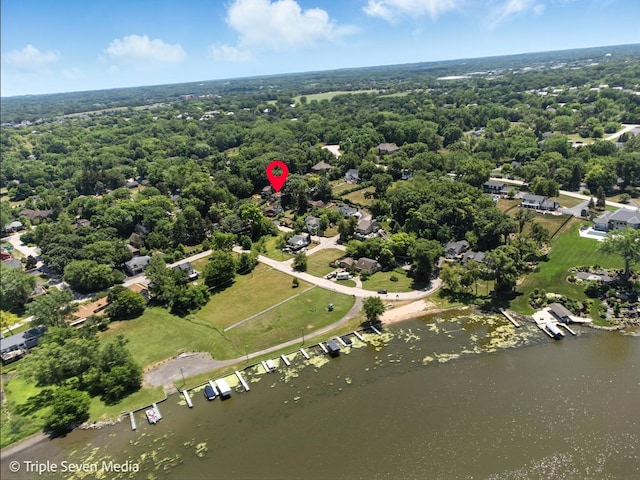 28629 W Ravine Dr, Barrington, IL 60010 - aerial view of property's location featuring a nearby body of water