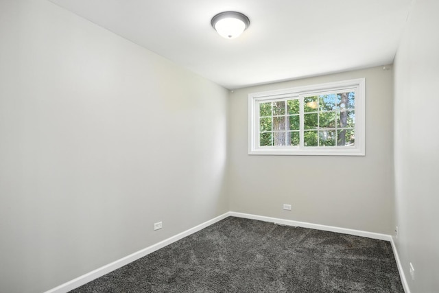 28629 W Ravine Dr, Barrington, IL 60010 - empty room featuring dark carpet and baseboards