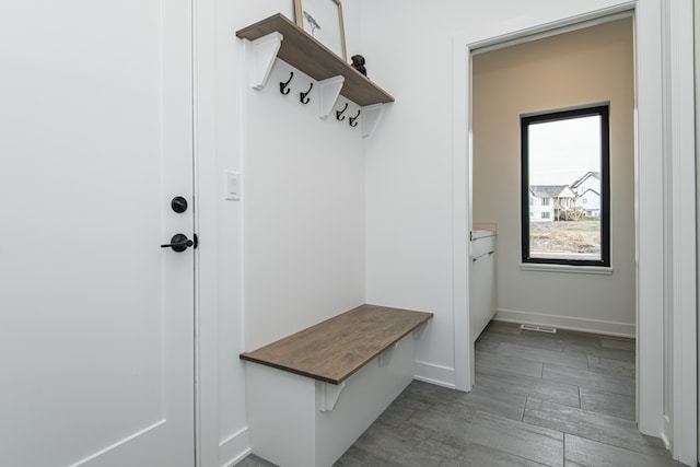 view of mudroom