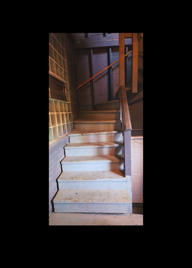 view of staircase