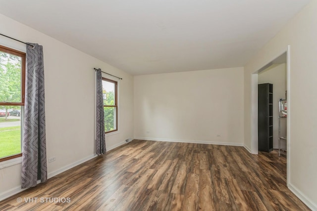 15312 Sunshine Cir, Plainfield, IL 60544 - spare room with wood finished floors and baseboards