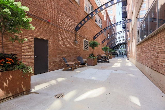 exterior space featuring a patio