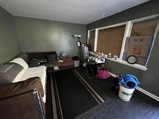 6951 S Hermitage Ave, Chicago, IL 60636 - living area with baseboards