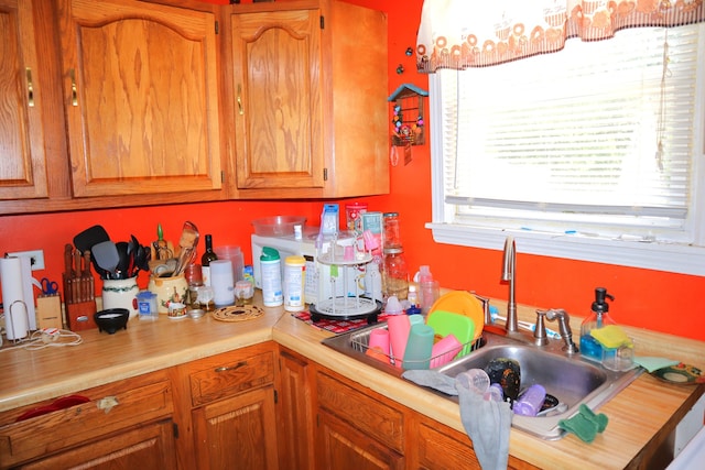 kitchen with sink